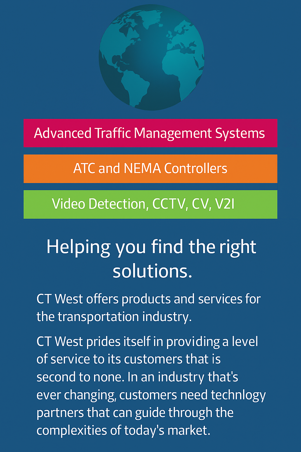 CT West - Helping you find the right solutions (mobile version)